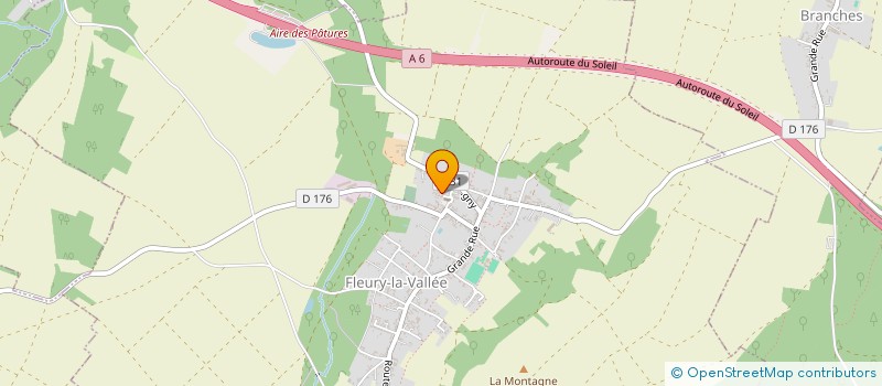 localisation de l'entreprise ABBLE DESIGN  FLEURY-LA-VALLEE