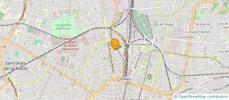 localisation de l'entreprise ABBN LA ROCHELLE  ORLEANS
