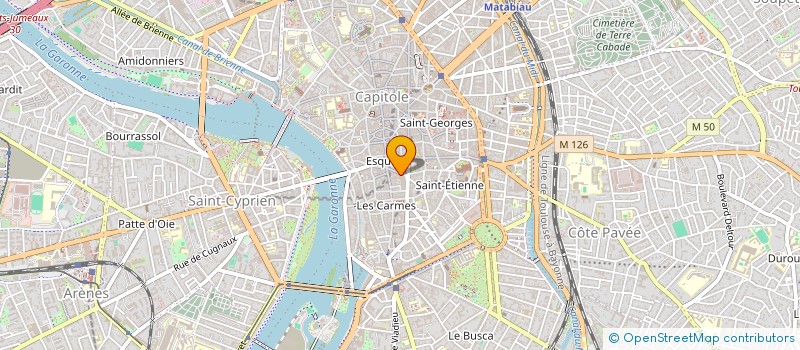 localisation de l'entreprise ABBO  TOULOUSE