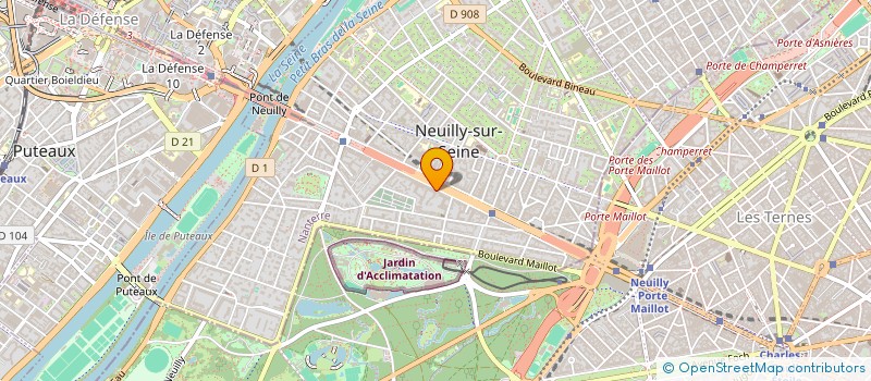 localisation de l'entreprise ABBOTT SARL à NEUILLY-SUR-SEINE