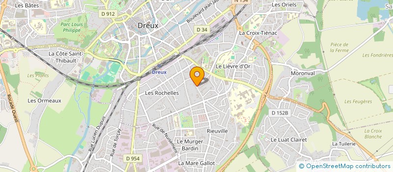 localisation de l'entreprise ABBOU PRIMEUR à DREUX