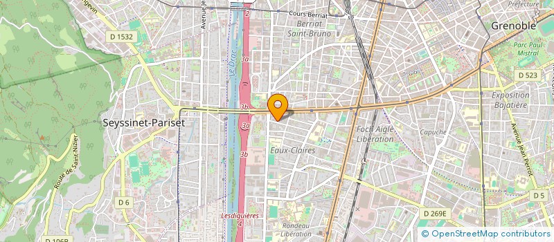 localisation de l'entreprise ABBOUDI FLORENTIN ET TUCCELLA JUSTINE  GRENOBLE