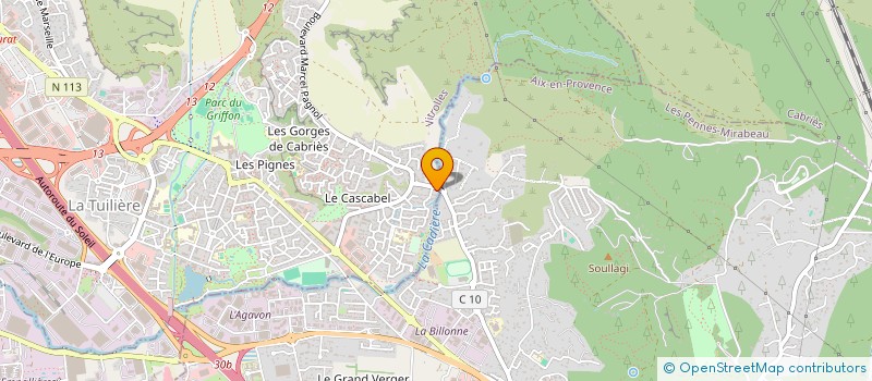 localisation de l'entreprise ABBP CONSULTING  VITROLLES