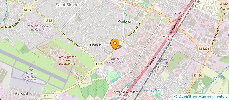 localisation de l'entreprise ABBSI AUTO  TOULOUSE