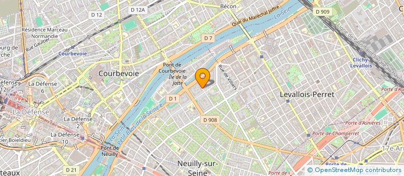 localisation de l'entreprise ABBY & CO à NEUILLY-SUR-SEINE