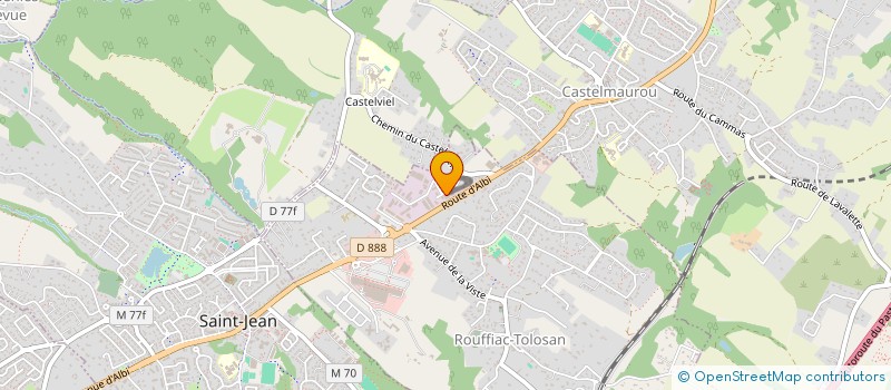 localisation de l'entreprise ABC 31  ROUFFIAC-TOLOSAN