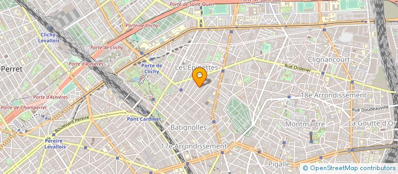 localisation de l'entreprise ABC à PARIS