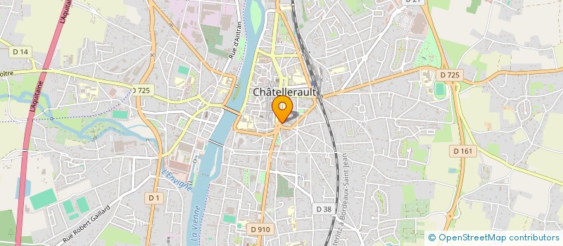 localisation de l'entreprise ABC à CHATELLERAULT