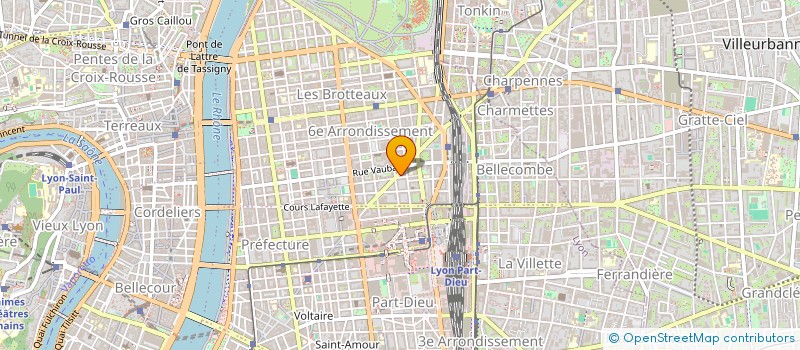 localisation de l'entreprise ABC A ASSISTANCE SERVICE à LYON