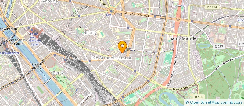 localisation de l'entreprise ABC A BATIM'  PARIS