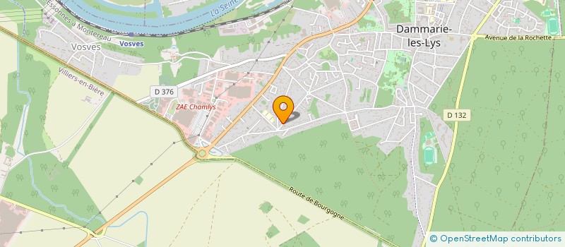 localisation de l'entreprise ABC ABLINA TAXI 77 à DAMMARIE-LES-LYS