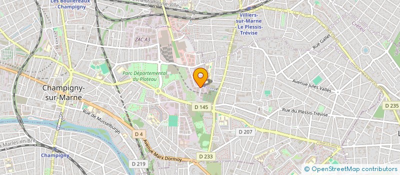localisation de l'entreprise ABC ABSOLUT BUILDER COMPANY à CHAMPIGNY-SUR-MARNE