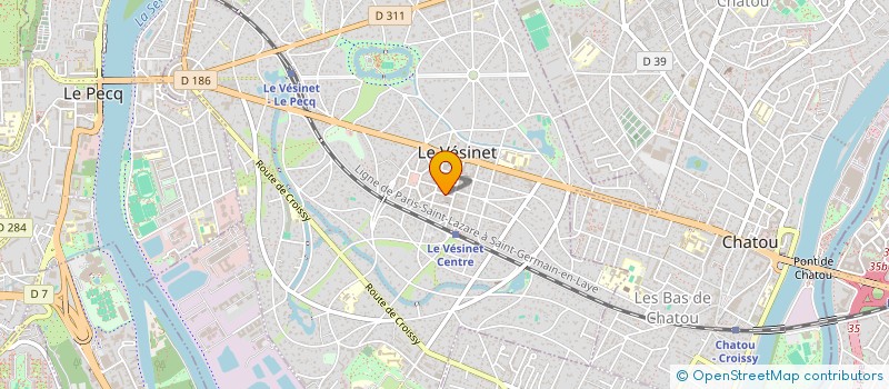 localisation de l'entreprise ABC ADVANCE à LE VESINET