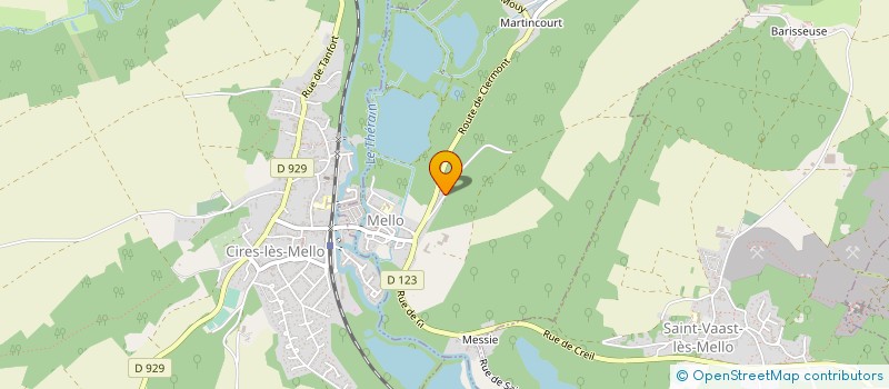 localisation de l'entreprise ABC AIR BUSINESS CORPORATION  NOGENT-SUR-OISE