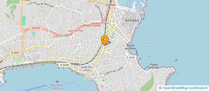 localisation de l'entreprise ABC ANTIBES SERRURES + à ANTIBES