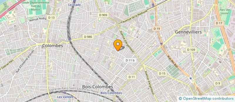 localisation de l'entreprise ABC, APICULTURE BOIS-COLOMBES à BOIS-COLOMBES