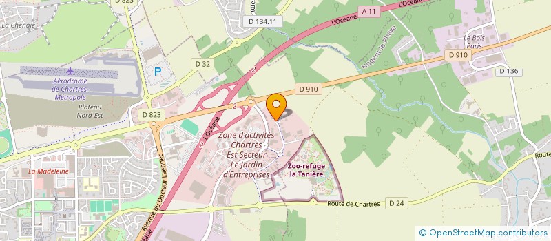 localisation de l'entreprise ABC ARCHEVILLIERS à NOGENT-LE-PHAYE