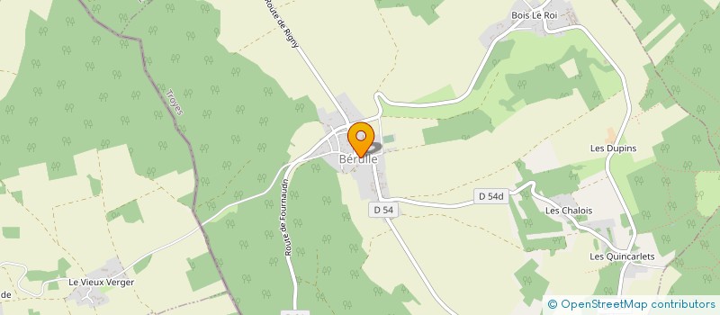 localisation de l'entreprise ABC ASSOCIATION BERULLE CULTURE  BERULLE