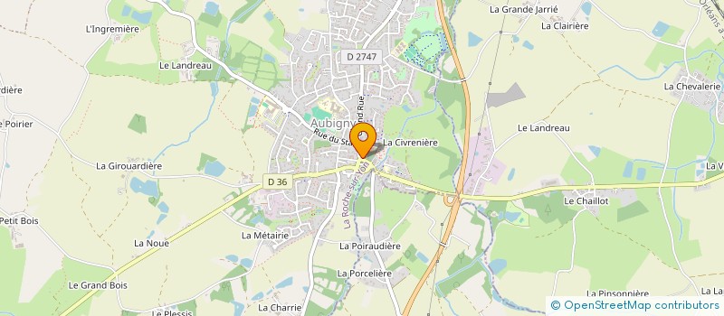 localisation de l'entreprise ABC ATLANTIQUE à AUBIGNY-LES CLOUZEAUX