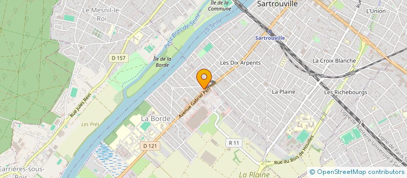 localisation de l'entreprise ABC AUDIT EXPRESS  MONTESSON