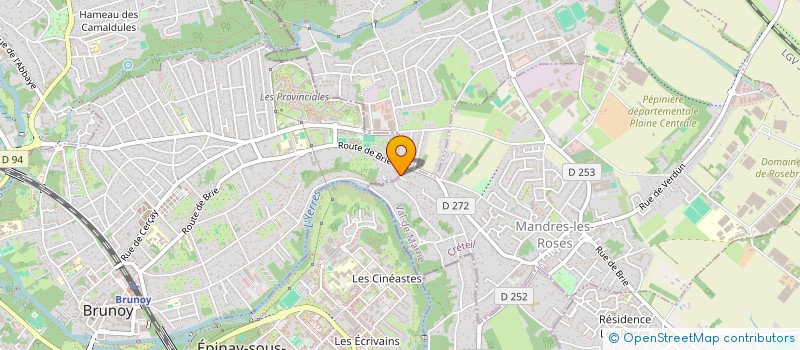 localisation de l'entreprise ABC BATI RENOVATION à MANDRES-LES-ROSES