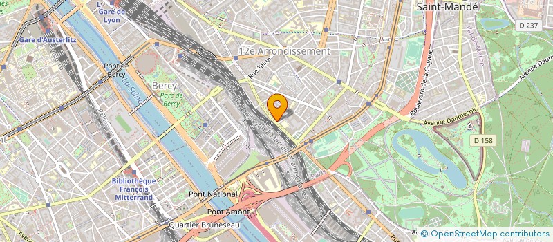 localisation de l'entreprise ABC BATIMENT  PARIS