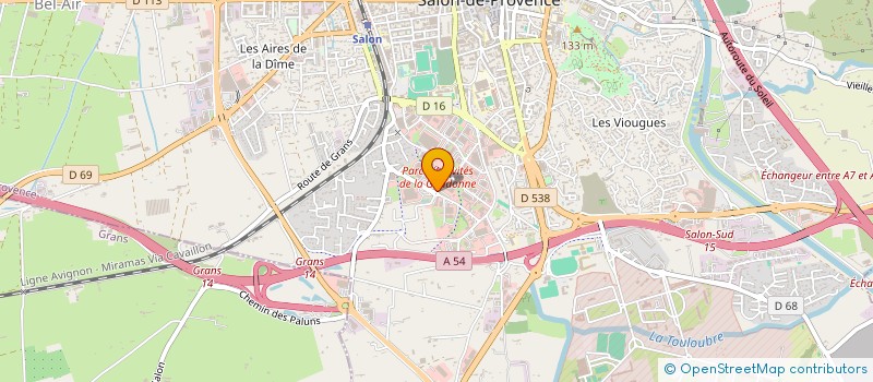 localisation de l'entreprise ABC+BRIENS à MARTIGUES