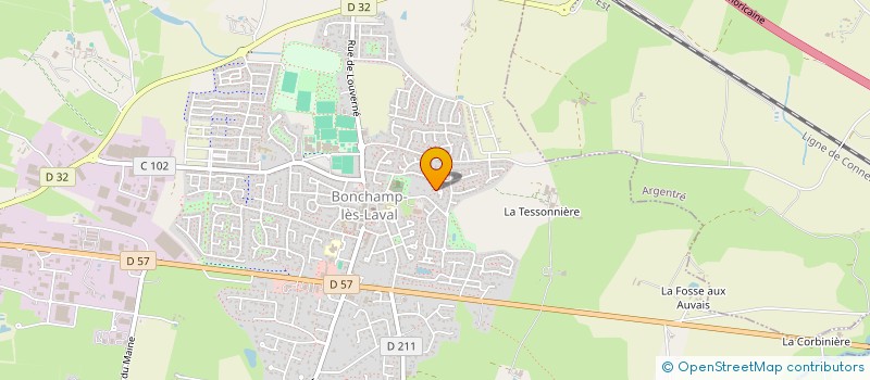 localisation de l'entreprise ABC CARRE  BONCHAMP-LES-LAVAL