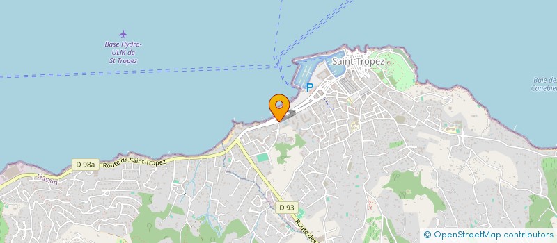 localisation de l'entreprise ABC CHAMACO  SAINT-TROPEZ