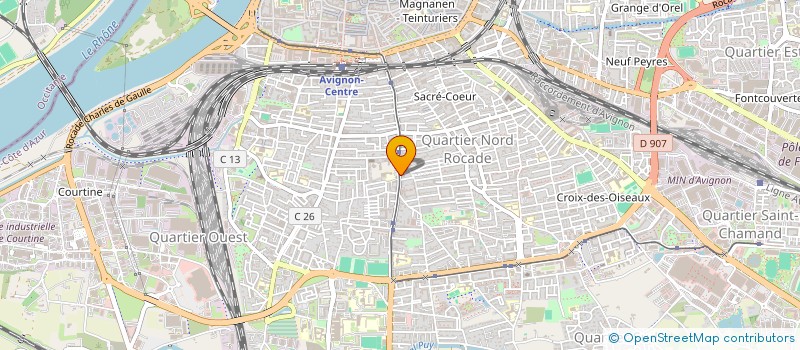 localisation de l'entreprise ABC CLEAN 84  AVIGNON