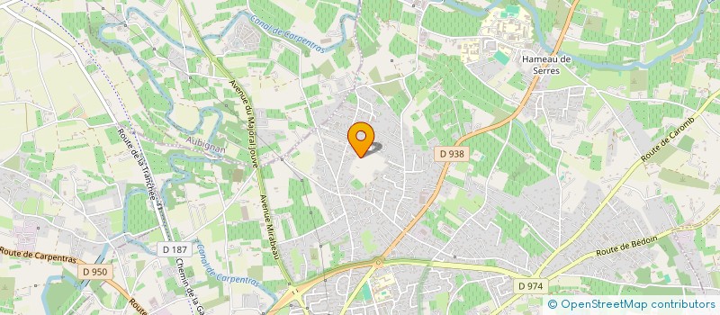 localisation de l'entreprise ABC & CO  CARPENTRAS