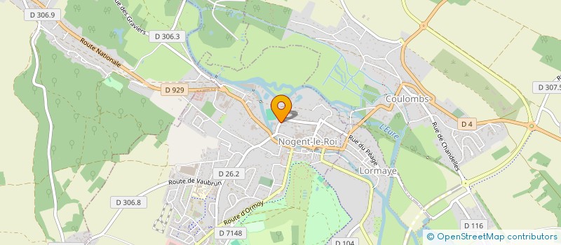 localisation de l'entreprise ABC.COM à NOGENT-LE-ROI