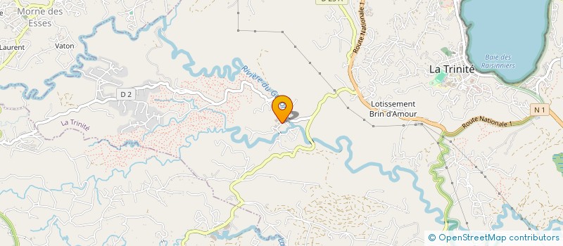 localisation de l'entreprise ABC CONSTRUCTION  TRINITE