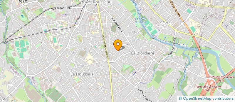 localisation de l'entreprise ABC CONSULTANTS à REZE