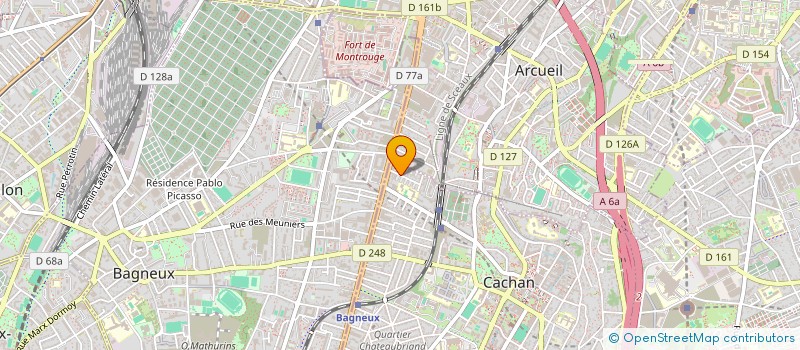 localisation de l'entreprise ABC CONSULTING  CACHAN