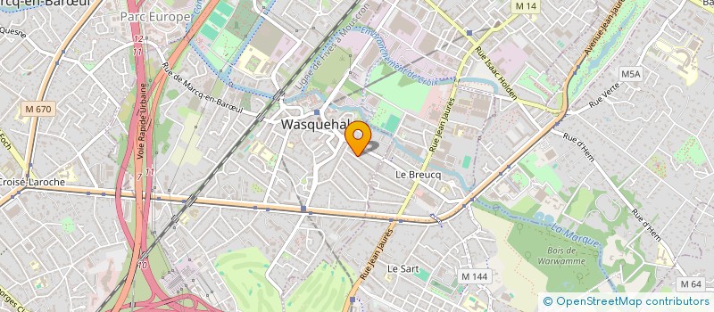 localisation de l'entreprise ABC CONTROL à WASQUEHAL