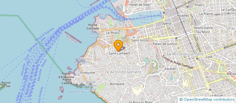 localisation de l'entreprise ABC CONTROLE à MARSEILLE