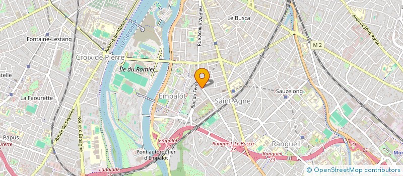 localisation de l'entreprise ABC COURS DE THEATRE TOULOUSE  TOULOUSE