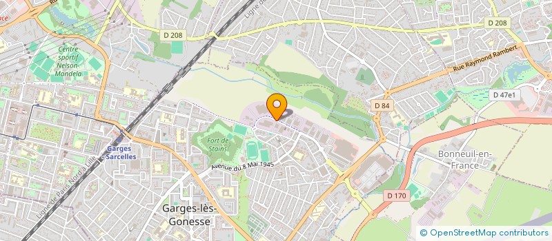localisation de l'entreprise ABC COURSES SERVICES à GARGES-LES-GONESSE