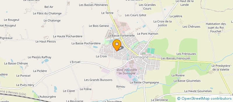 localisation de l'entreprise ABC DE L'AUDITION  DOMAGNE