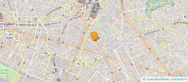localisation de l'entreprise ABC DECOR à PARIS