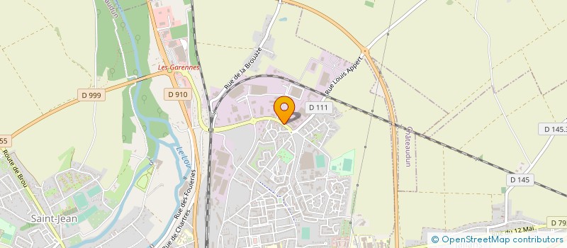 localisation de l'entreprise ABC DECOR à CHATEAUDUN