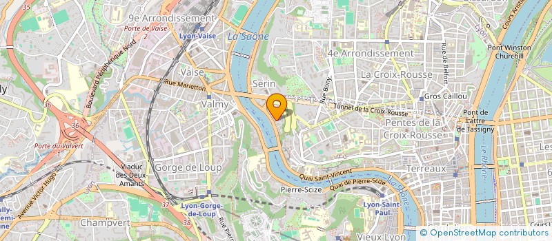 localisation de l'entreprise ABC DEGUSTATION à LYON