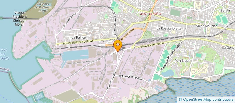 localisation de l'entreprise ABC DEM à LA ROCHELLE