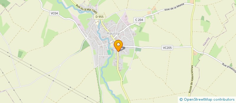 localisation de l'entreprise ABC-DEPANNAGE  HAUSSY