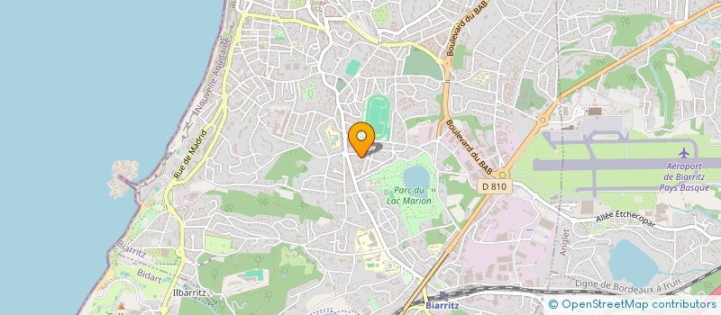localisation de l'entreprise ABC DES à BIARRITZ