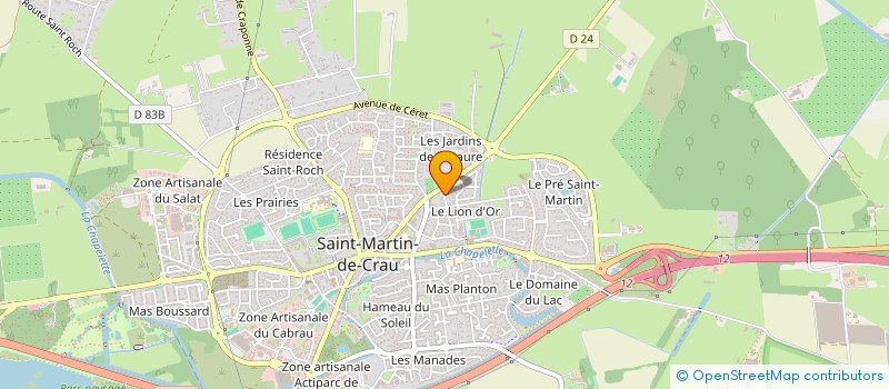 localisation de l'entreprise ABC DES CANTARELLES à SAINT-MARTIN-DE-CRAU