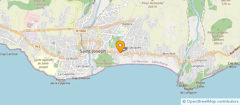 localisation de l'entreprise ABC DESENFUMAGE  SAINT-JOSEPH