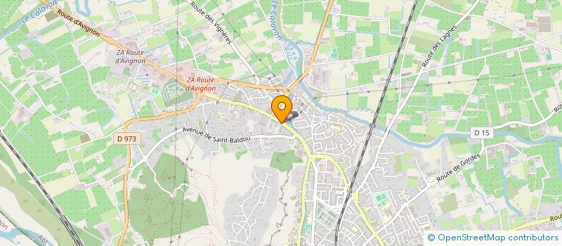localisation de l'entreprise ABC DESIGN à CAVAILLON