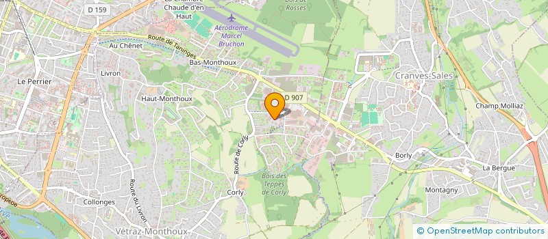 localisation de l'entreprise ABC DESINFECTION à LA ROCHE-SUR-FORON